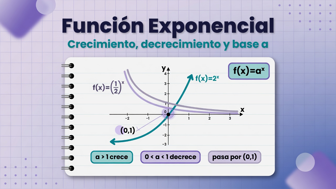 Ilustraci&oacute;n principal para la lecci&oacute;n de Función Exponencial