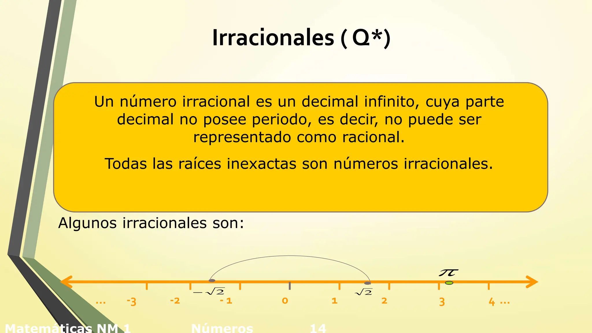Miniatura de Números Irracionales