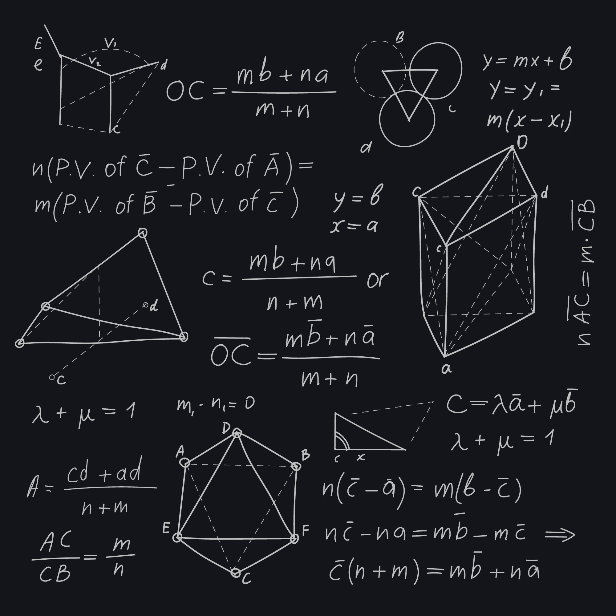 Ilustración principal para la lección de Conceptos Básicos de Geometría